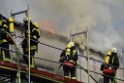 Dachstuhlbrand Koeln Poll Geislarerstr P175